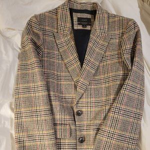 J.Crew Sommerset Blazer Wool Plaid